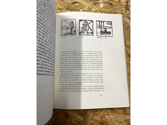 Lot 257 - felix timmermans en boekdeel mans-schjrijver-schilder-tekena - afbeelding 4 van  6
