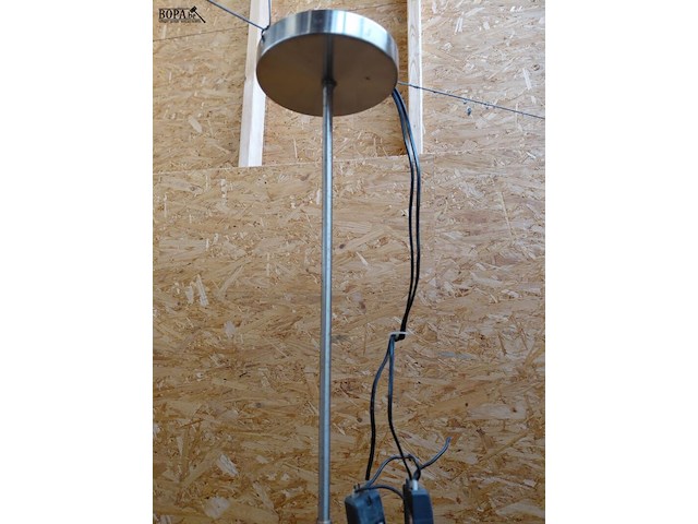 Lot 257 - moderne armatuur melkglas af 105*45*110 - afbeelding 3 van  3