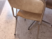 Lot 257 - retro keukenstoelen. 6 stuks - afbeelding 4 van  4