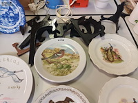 Lot 257 - sierborden. 12 stuks - afbeelding 2 van  5