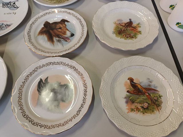 Lot 257 - sierborden. 12 stuks - afbeelding 5 van  5