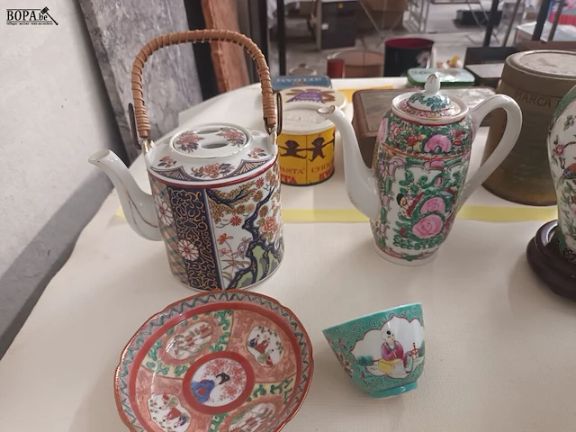 Lot 258 - chinese decoratie. 7 stuks - afbeelding 2 van  7