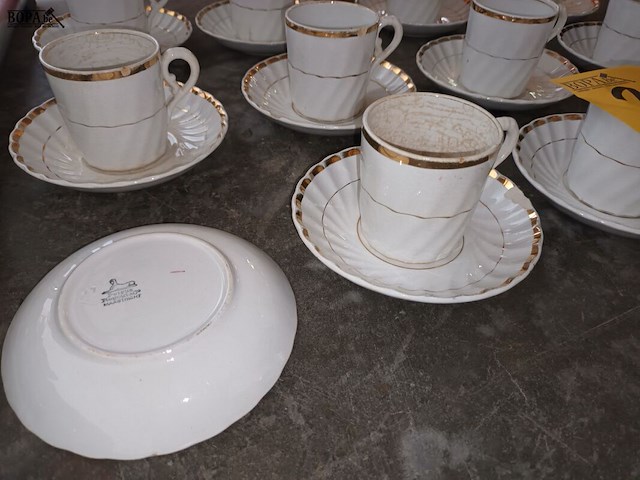 Lot 258 - koffieservies. 25 stuks - afbeelding 2 van  4