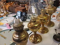 Lot 258 - olielampen in koper. 10 stuks - afbeelding 2 van  5