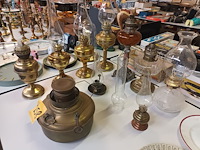 Lot 258 - olielampen in koper. 10 stuks - afbeelding 5 van  5