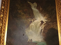 Lot 258 - schilderij waterval - afbeelding 1 van  4