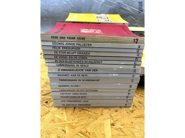 Lot 259 - felix timmermans 16 boeken reeks - afbeelding 1 van  5