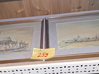 Lot 259 - kaders. 2 stuks - afbeelding 1 van  1