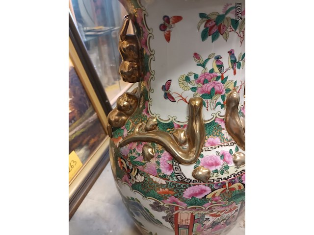 Lot 259 - oosterse vaas xl - afbeelding 2 van  6