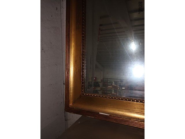 Lot 259 - spiegel met schilderij - afbeelding 2 van  4