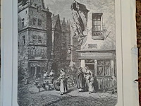 Lot 26 - antieke etsen stad antwerpen - 4 stuks - afbeelding 5 van  8