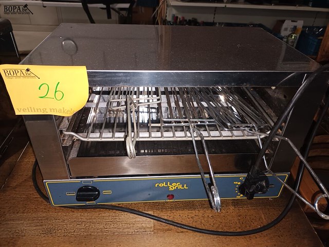 Lot 26 - croque machine roller grill - afbeelding 1 van  3