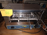 Lot 26 - croque machine roller grill - afbeelding 1 van  3