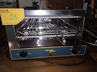 Lot 26 - croque machine roller grill - afbeelding 2 van  3
