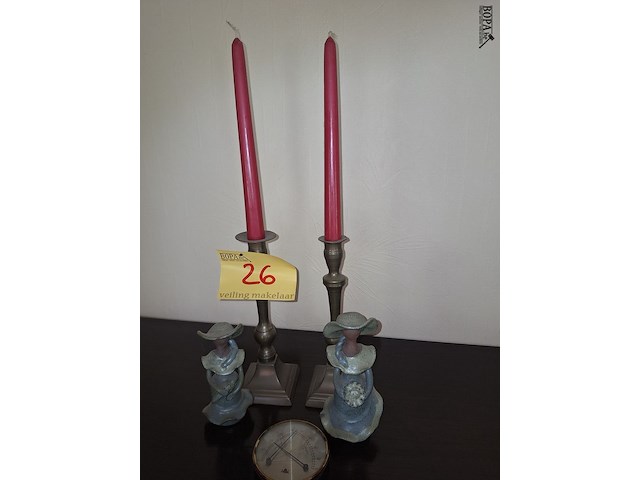 Lot 26 - decoratie. 5 stuks - afbeelding 1 van  3