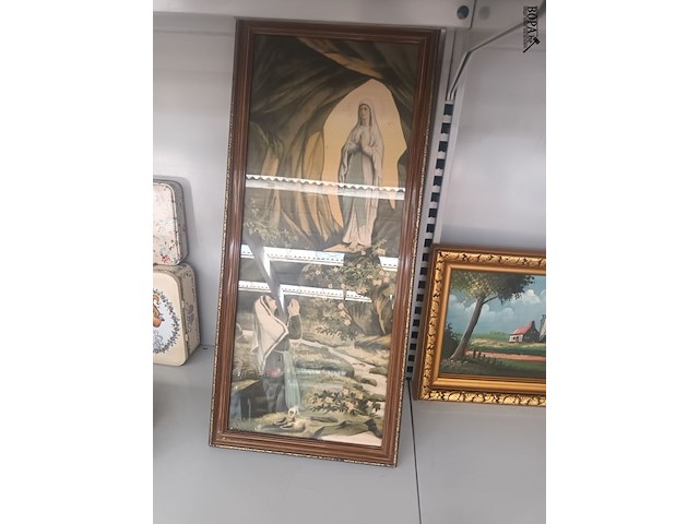 Lot 26 - devotie kaders. 2 stuks - afbeelding 3 van  3