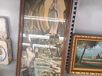 Lot 26 - devotie kaders. 2 stuks - afbeelding 3 van  3