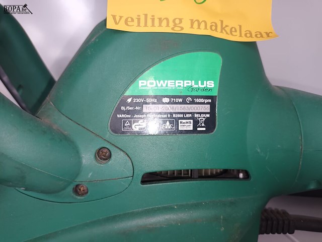 Lot 26 - elektrische heggenschaar powerplus - afbeelding 3 van  4
