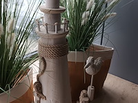 Lot 26 - kunstgras en decoratie. 4 stuks - afbeelding 3 van  4