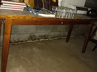 Lot 26 - licht ovalen tafel - afbeelding 2 van  2