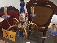 Lot 26 - luster koper met blauw porselein - afbeelding 4 van  4
