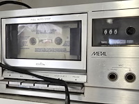 Lot 26 - sanyo stereo casette deck - afbeelding 3 van  3