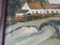 Lot 26 - schilderij boerderij - afbeelding 2 van  4