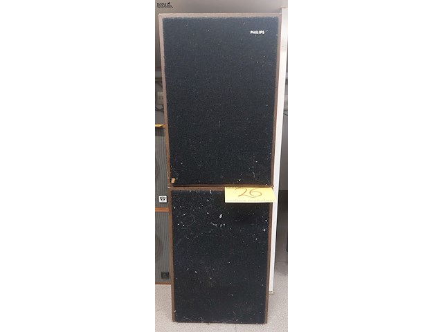 Lot 26 - speakers philips - afbeelding 1 van  3