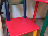 Lot 26 - vintage houten kindermeubelset - afbeelding 2 van  5