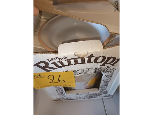 Lot 26 - vintage keramiek rumtopf - afbeelding 3 van  4