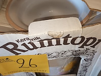Lot 26 - vintage keramiek rumtopf - afbeelding 3 van  4