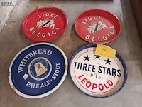 Lot 260 - dienplateau’s. 4 stuks