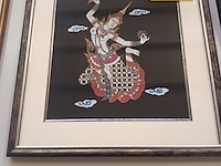 Lot 260 - kader danseres india - afbeelding 1 van  3