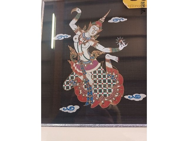 Lot 260 - kader danseres india - afbeelding 2 van  3