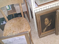 Lot 260 - kaders en stoel. 5 stuks - afbeelding 3 van  3