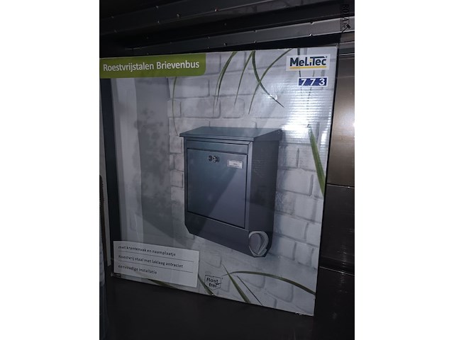 Lot 260 - pedaalemmer en brievenbus - afbeelding 3 van  4