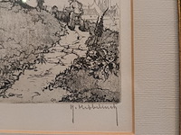 Lot 261 - kader windmolen - afbeelding 2 van  4