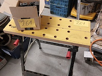 Lot 261 - work mate met spanblokken - afbeelding 1 van  3