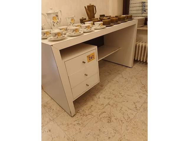 Lot 262 - bureau wit - afbeelding 3 van  5