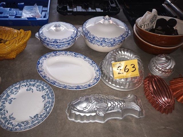 Lot 263 - brocante. 15 stuks - afbeelding 3 van  4