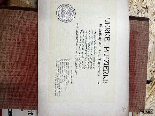 Lot 263 - felix timmermans 5 boeken reeks - afbeelding 13 van  17