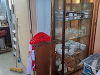 Lot 263 - goudkleurige staande plafondlamp - afbeelding 1 van  3