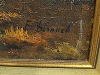 Lot 263 - schilderij in kader. gesigneerd - afbeelding 4 van  4