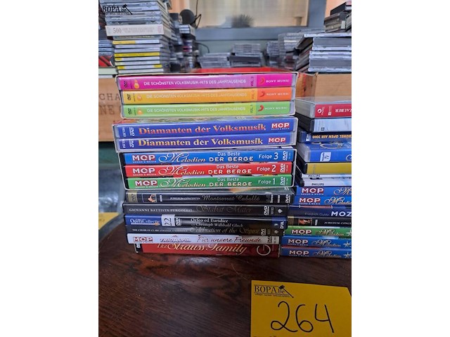 Lot 264 - lot dvd's tirol, klassiek en volksmuziek - afbeelding 2 van  3