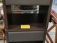 Lot 264 - nachtkastjes met lade 2 stuks - afbeelding 1 van  2