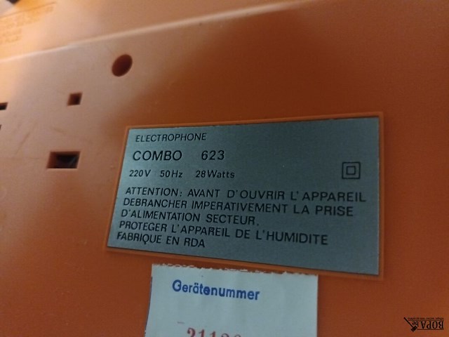 Lot 264 - retro platenspeler - afbeelding 5 van  6