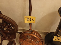 Lot 265 - bedpan in koper - afbeelding 1 van  3