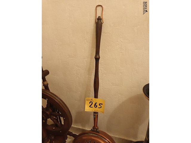 Lot 265 - bedpan in koper - afbeelding 3 van  3