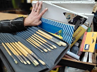 Lot 265 - creatieve materialen: doebox - verf - penselen - canvas - kl - afbeelding 3 van  3