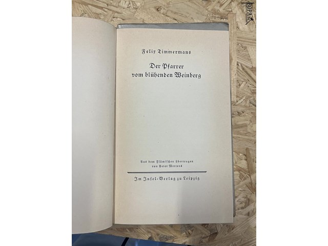 Lot 265 - felix timmermans 9 boeken reeks - afbeelding 4 van  18